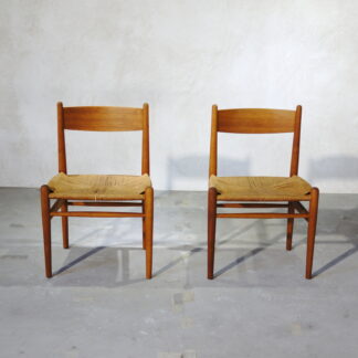 Hans J. Wegner CH36 Oak 2脚セット