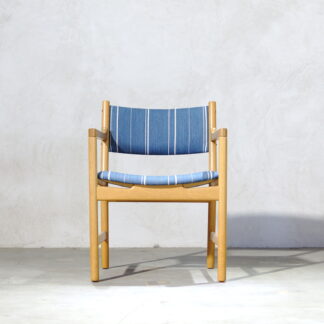 Hans J. Wegner JH250 Blue Stripe Fabrick