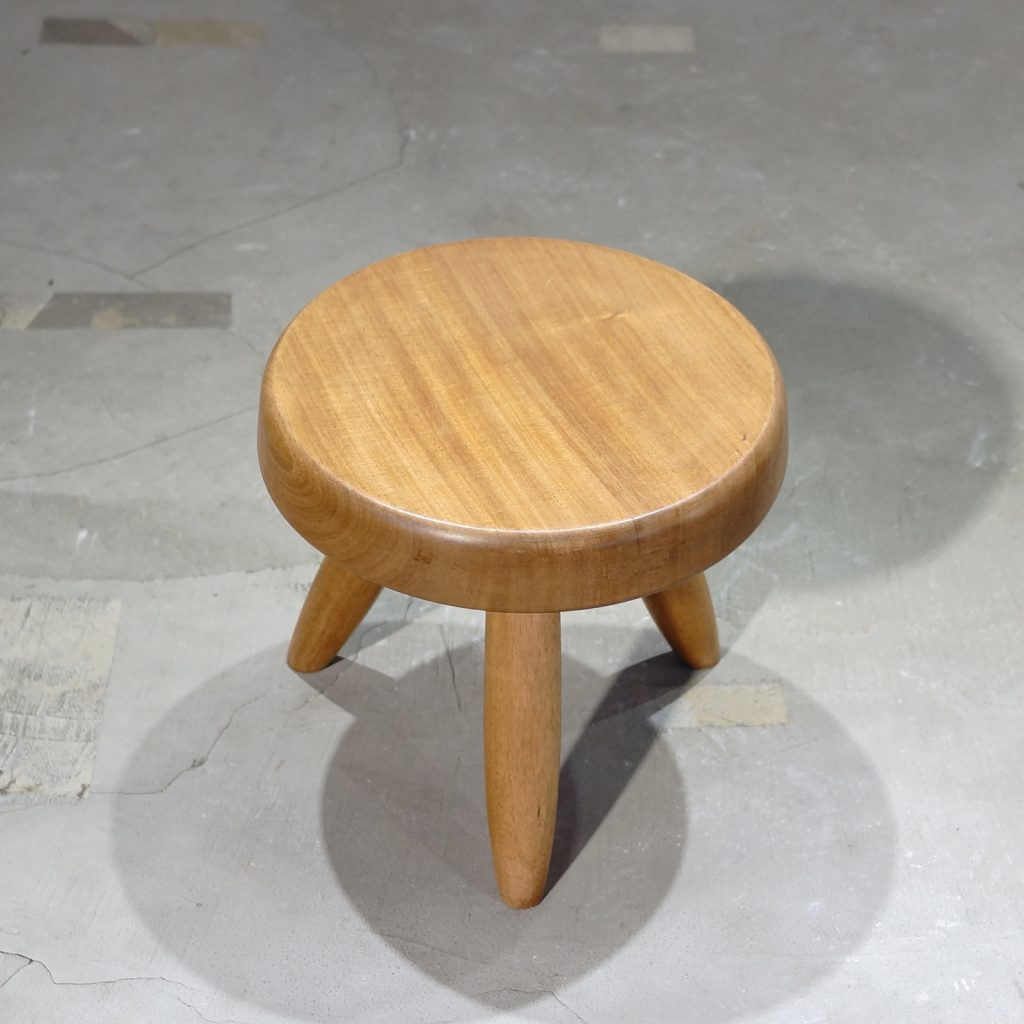 Charlotte Perriand Berger Stool Mahogany(201711) - MOTO FURNITURE
