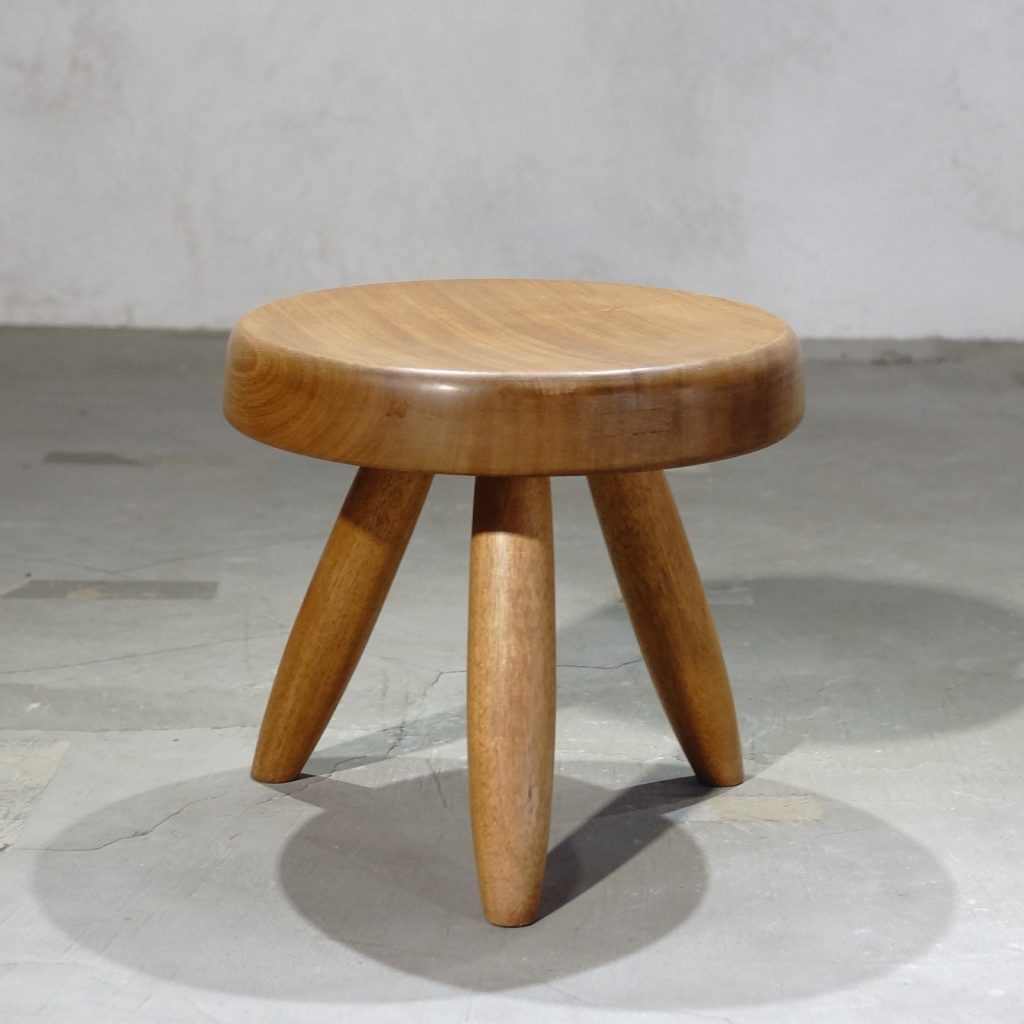Charlotte Perriand Berger Stool Mahogany(201711) - MOTO FURNITURE
