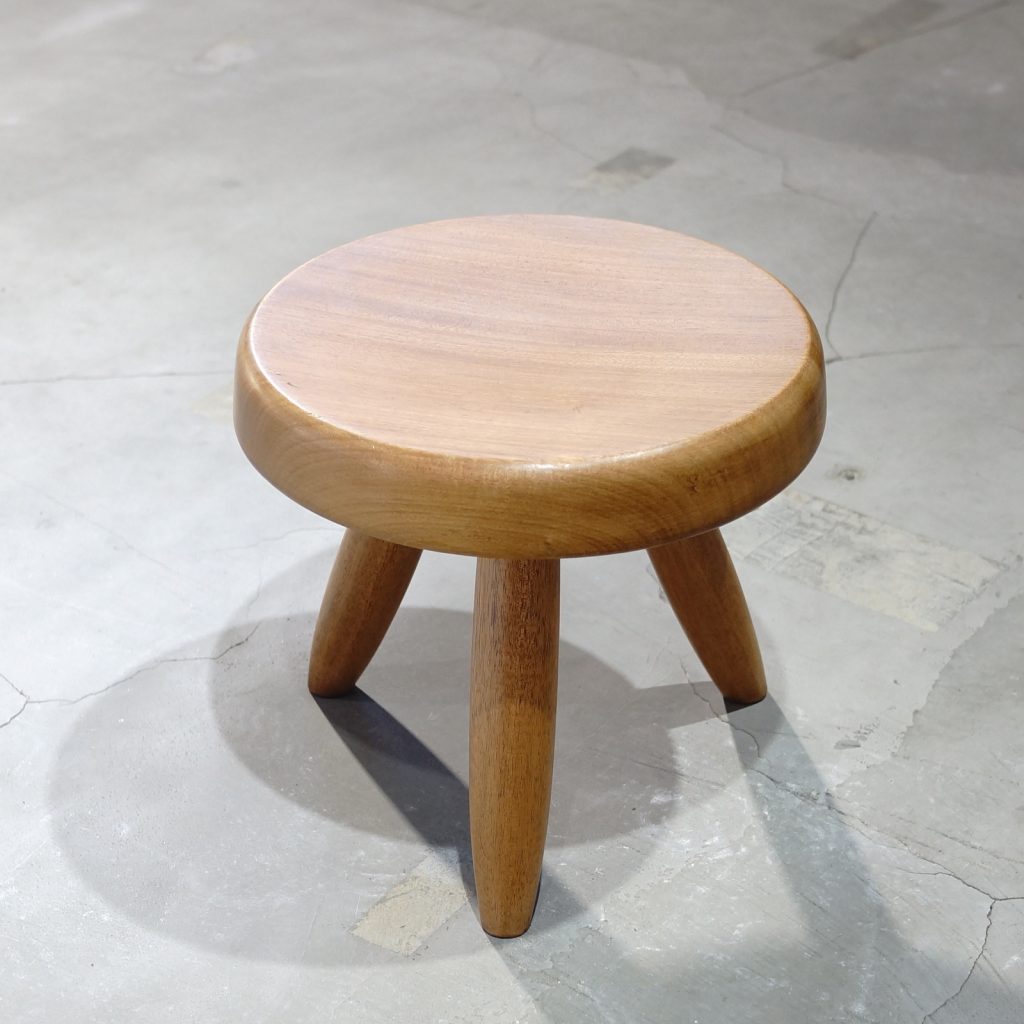 Charlotte Perriand Berger Stool Mahogany(201711) - MOTO FURNITURE