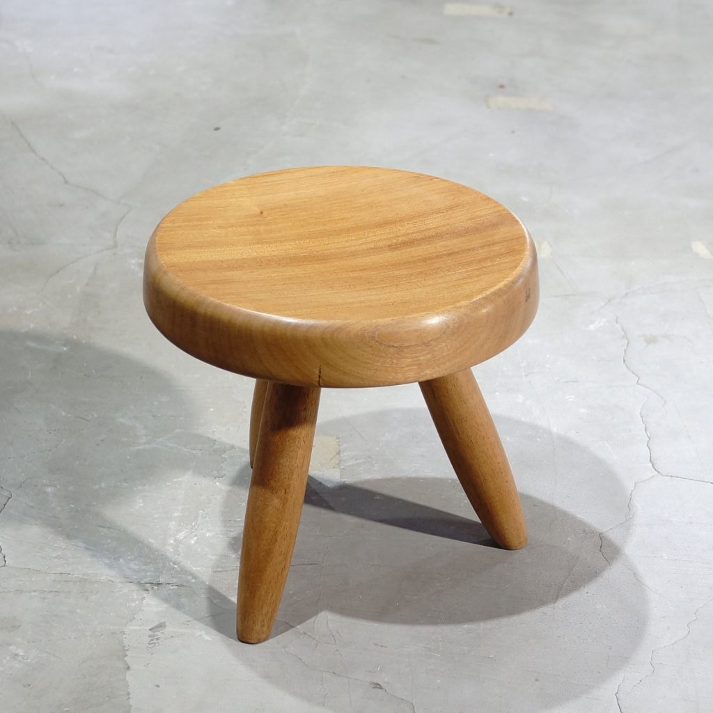 Charlotte Perriand Berger Stool Mahogany(201711) - MOTO FURNITURE