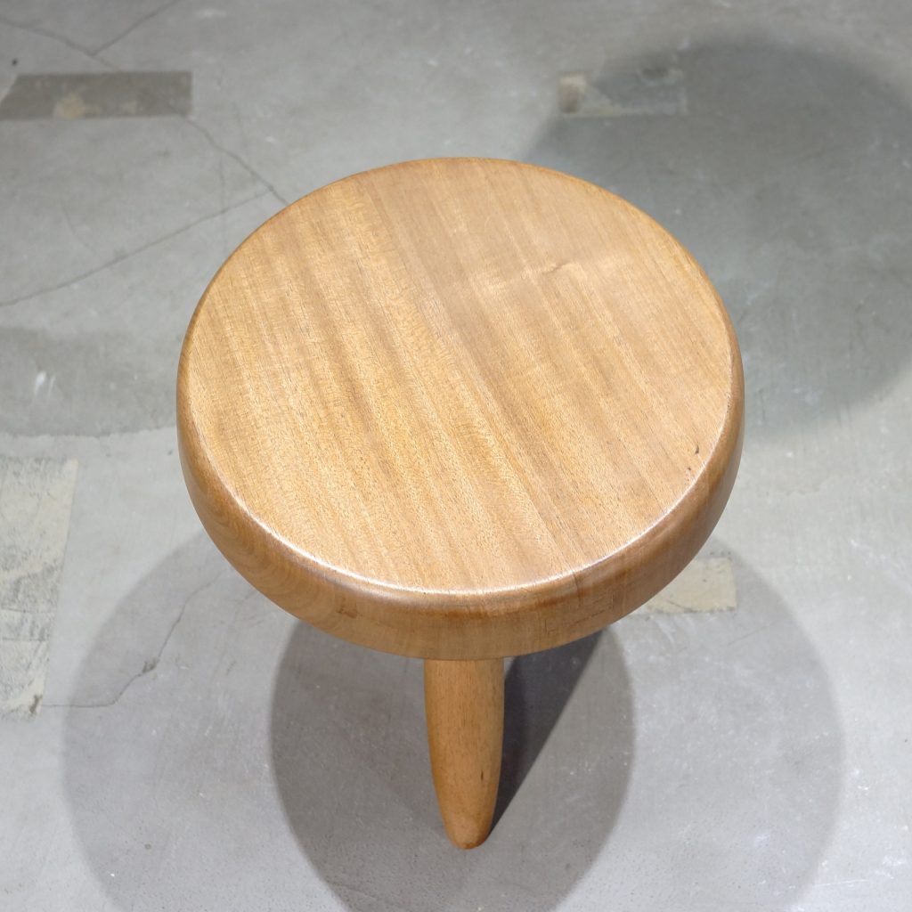 Charlotte Perriand Berger Stool Mahogany(201711) - MOTO FURNITURE