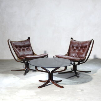 Sigurd Ressell Falcon Chair & Table Set