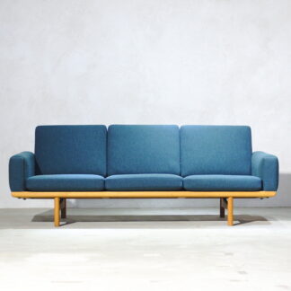 Hans J. Wegner GE236 3 Seater Sofa Oak(201905)