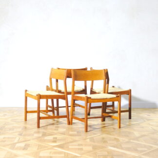 Børge Mogensen Model3241 Dining Chair Oak &Cane 4Set