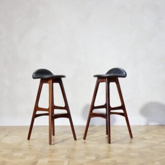 Erik Buck Bar Stools Rosewood OD-61 Set
