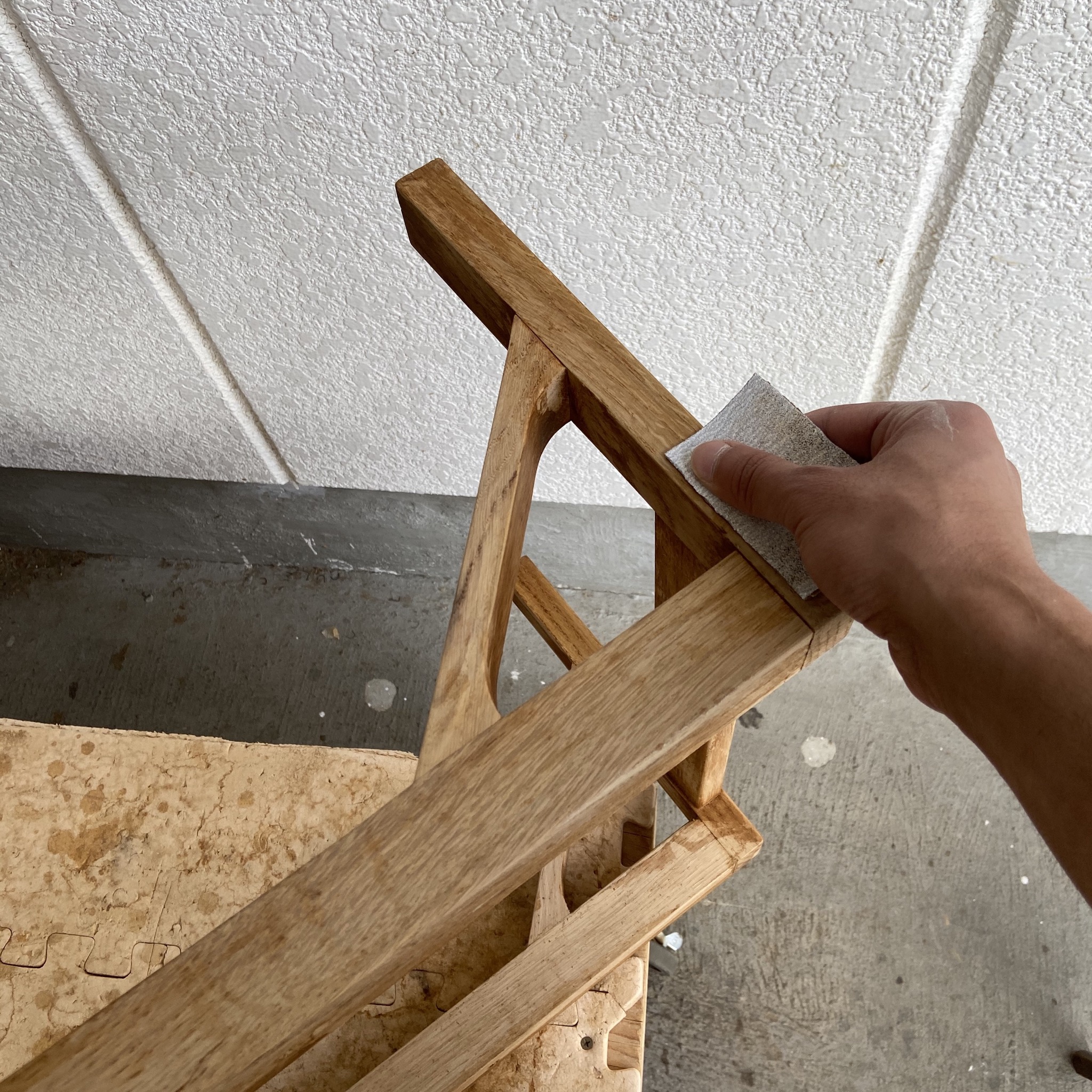 Borge Mogensen（モーエンセン）A232 サンディング