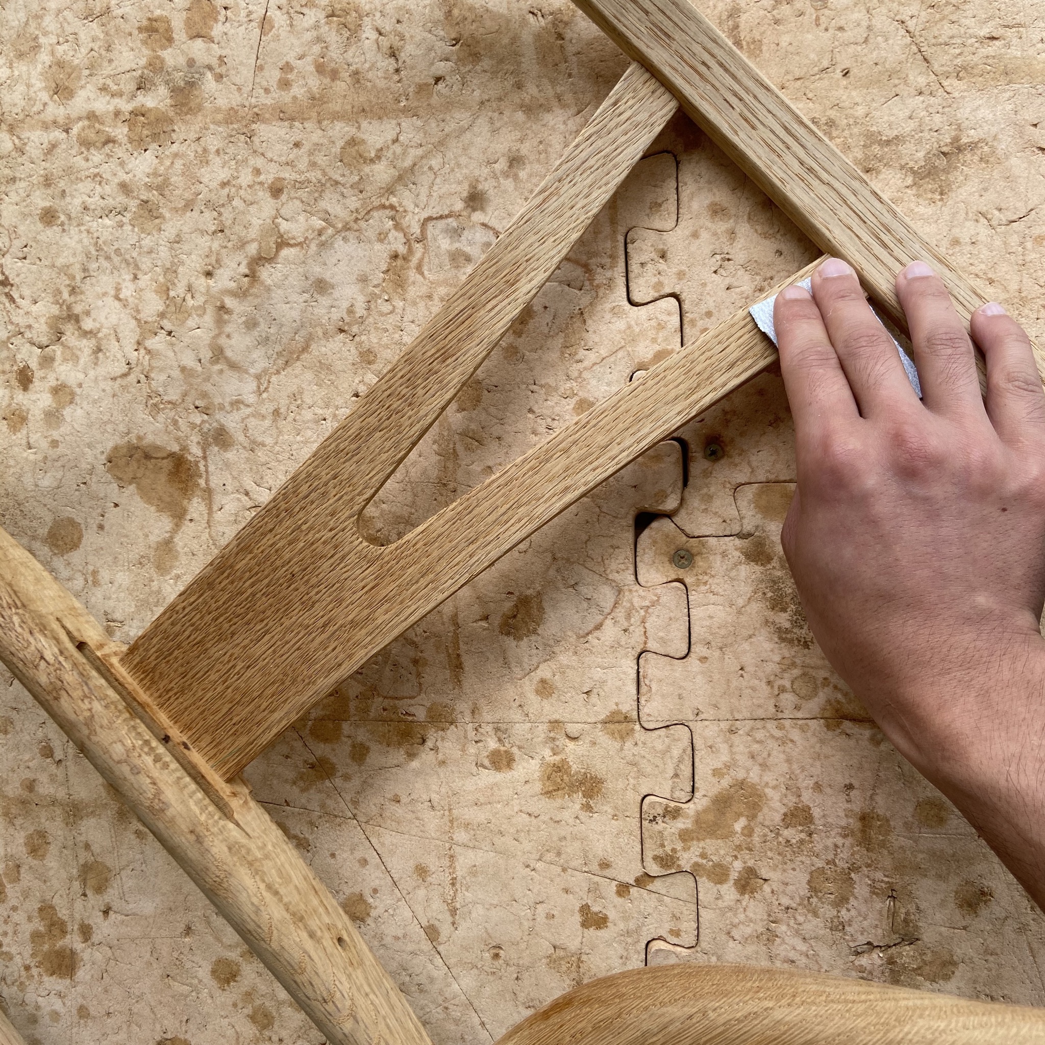 Hans J. Wegner（ウェグナー） CH24 Yチェア　サンディング