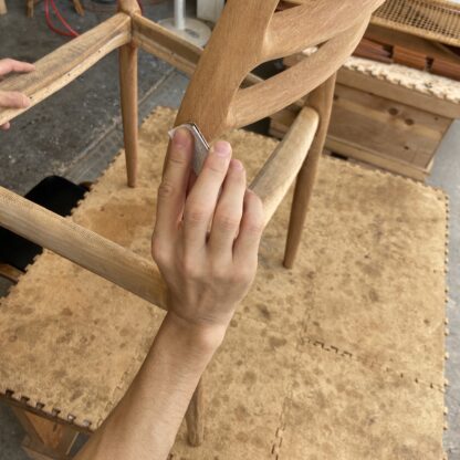 Niels Otto Moller（モラー） Model 78 Chair サンディング