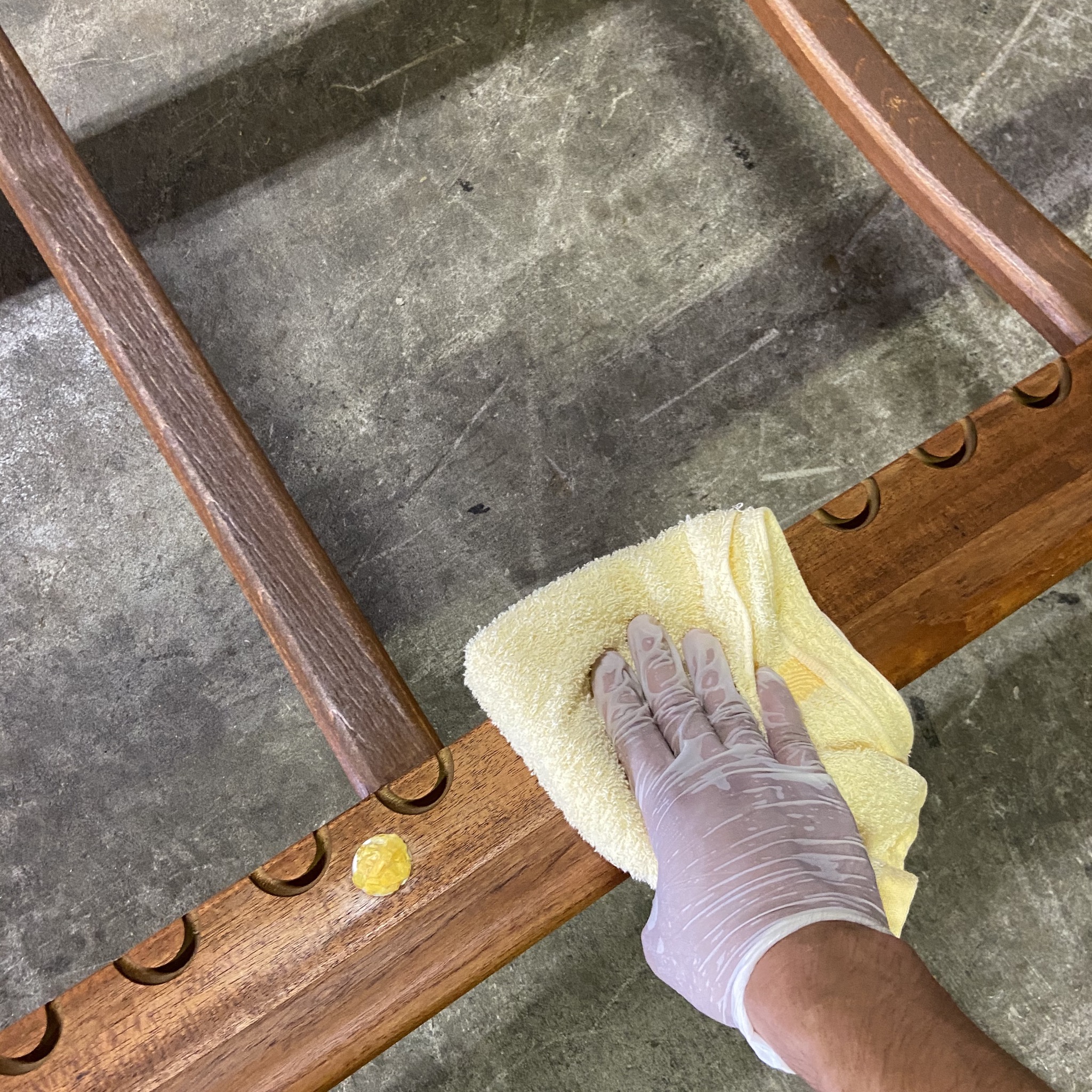 Peter Hvidt & Orla Molgaard Minerva 3 Sofa　塗装