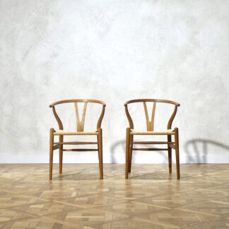 Hans J. Wegner CH24 Y Chair Oak Set