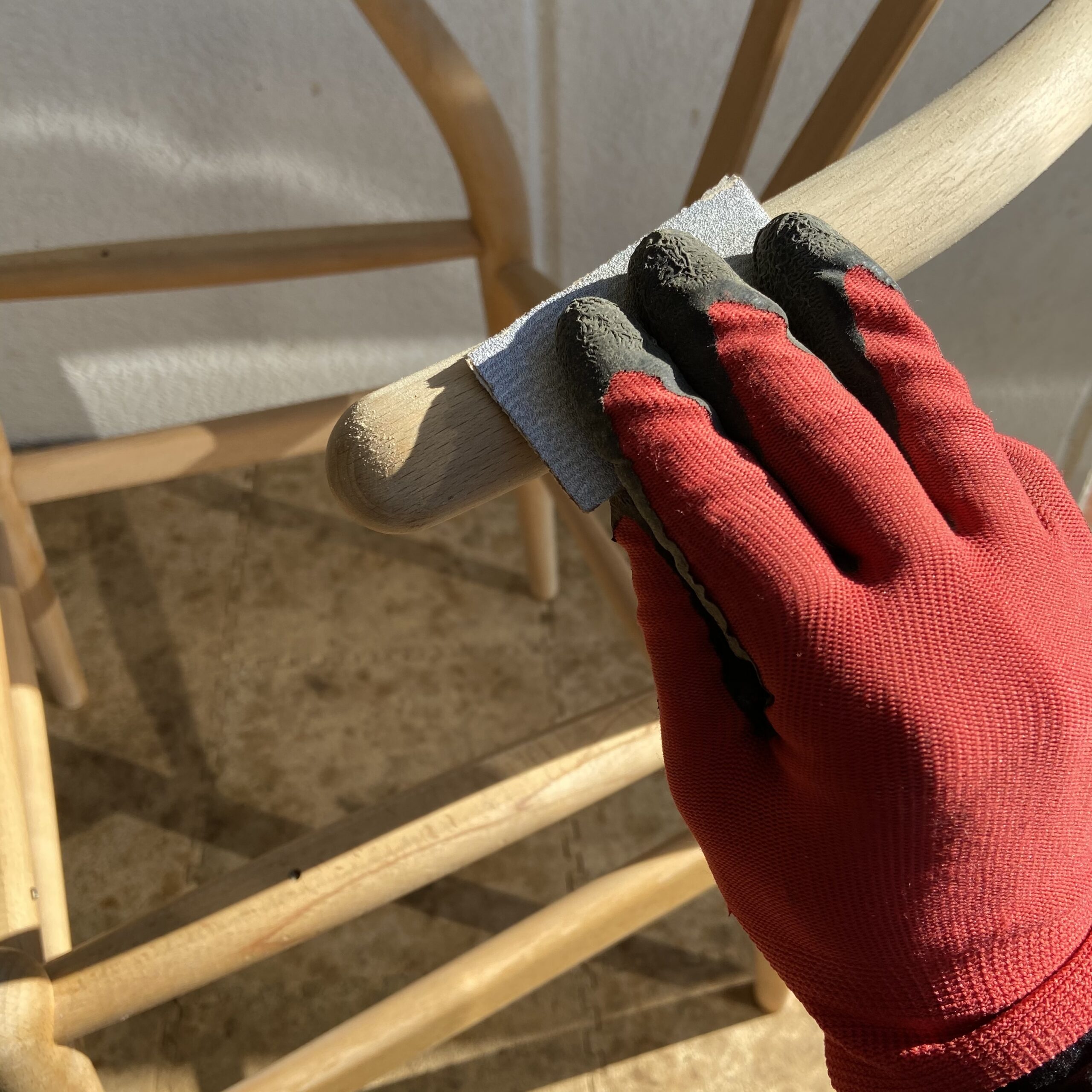 Hans J. Wegner（ウェグナー） CH24 Yチェア　サンディング