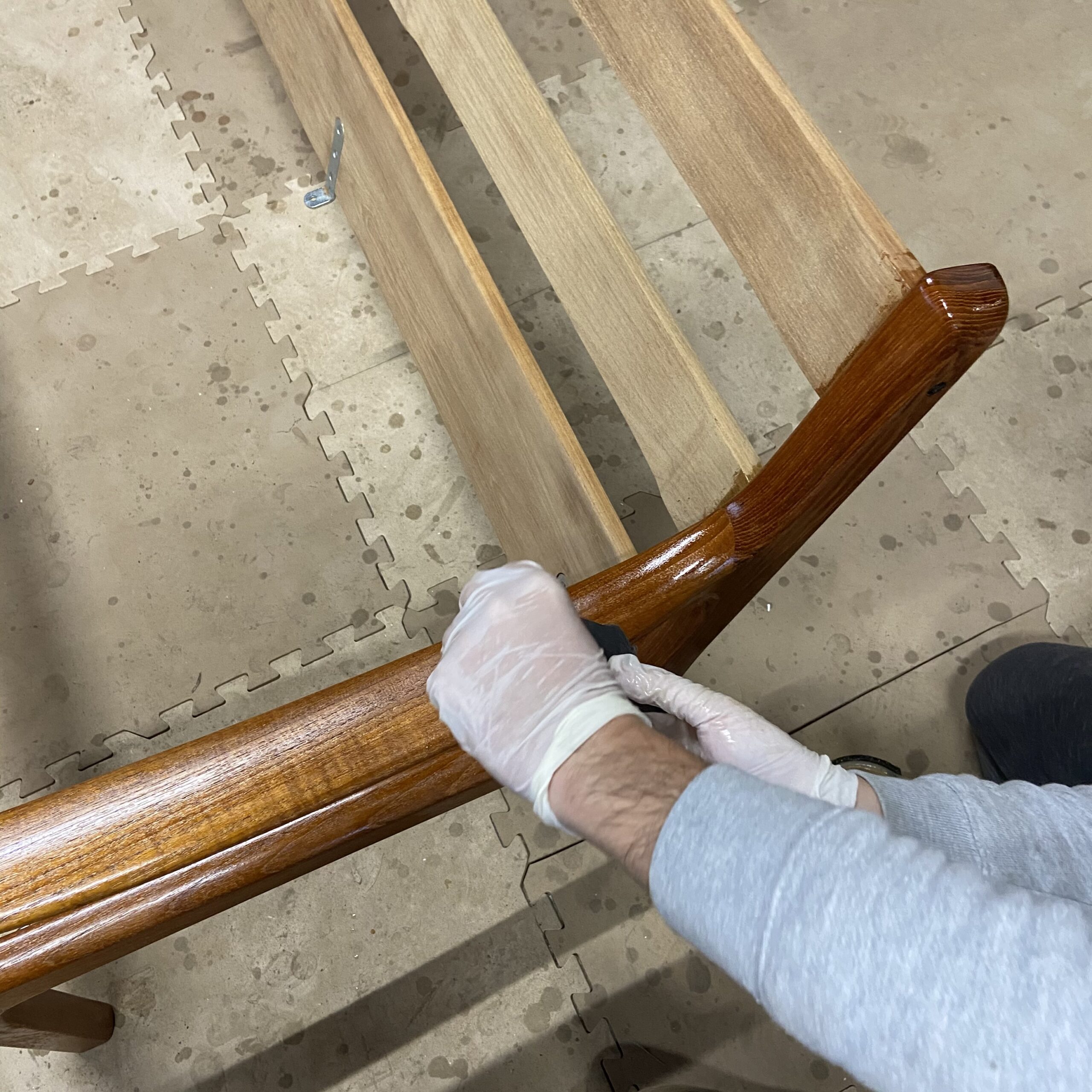 Ole Wanscher(オーレ・ヴァンシャー)sofa 塗装