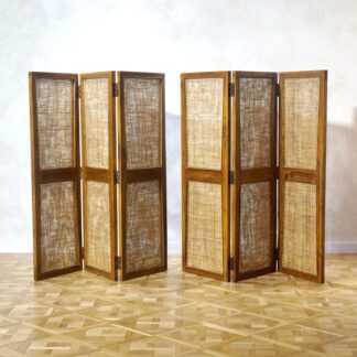 Pierre Jeanneret Screen Rattan