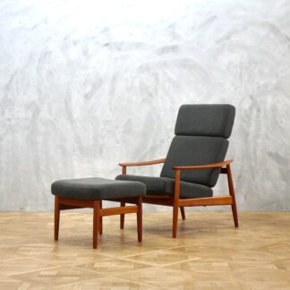 Arne Vodder Model 164 Teak Ottoman Set