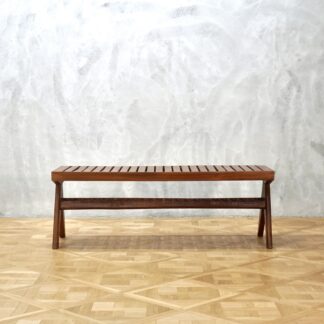 Pierre Jeanneret Bench Wood