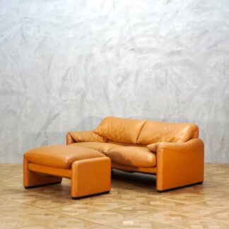 Maralunga Sofa Cassina  Ottoman Set