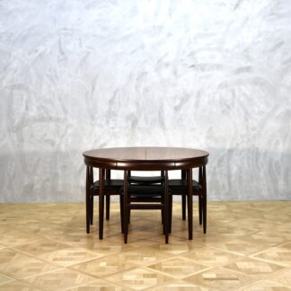 Hans Olsen Table & Chair Set Rosewood