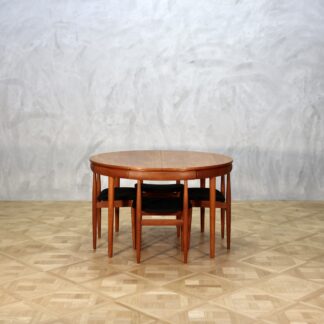 Hans Olsen Table & Chair Set Teak