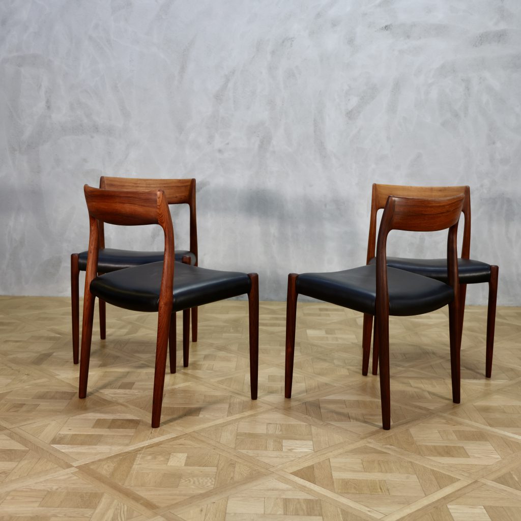 Niels Otto Moller Model 77 Chair Rosewood - MOTO FURNITURE 北欧