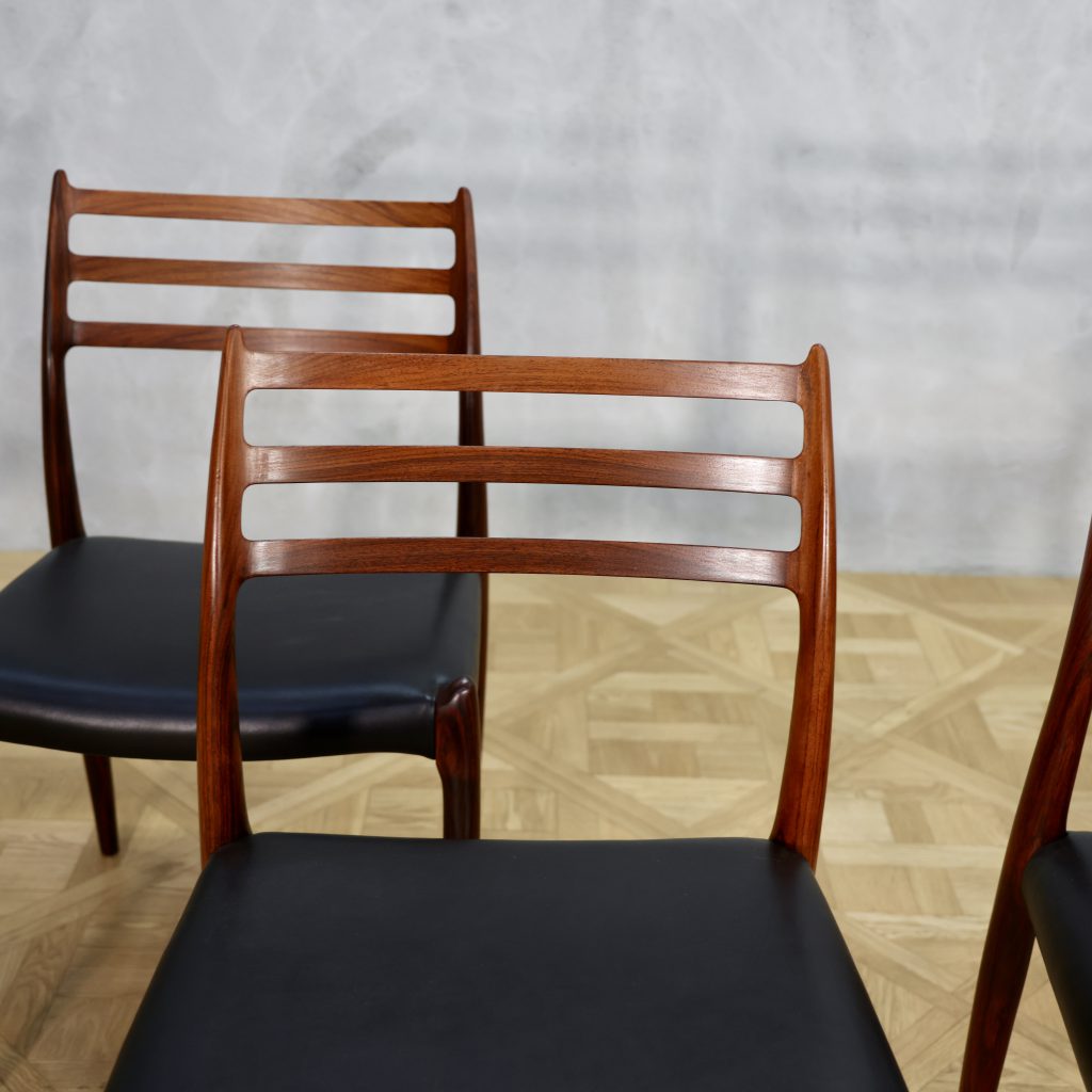 Niels Otto Moller Model 78 Chair Rosewood - MOTO FURNITURE 北欧