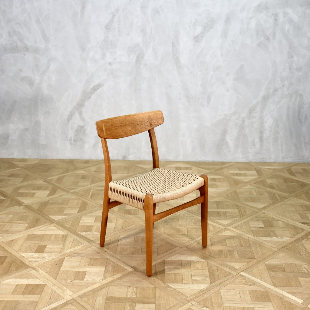 Hans J. Wegner ハンス J. ウェグナー CH23 ヴィンテージ Hans J. Wegner（ハンスJ.ウェグナー)CH23チェア オーク&籐張り Carl