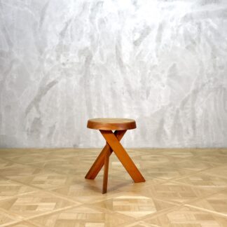 Pierre Chapo S31 Stool Elm Vintage