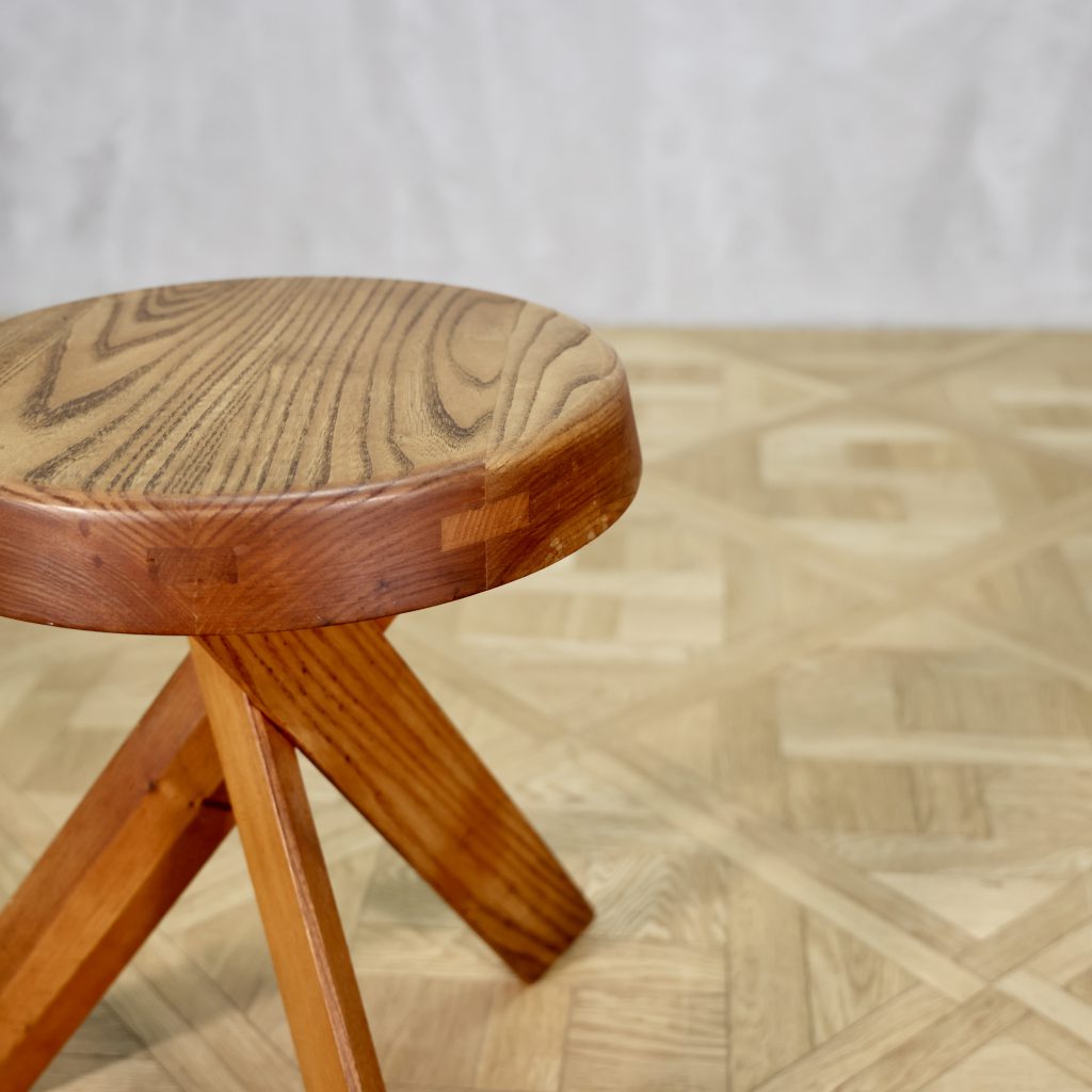 Pierre Chapo S31 Stool Elm Vintage - MOTO FURNITURE 北欧家具
