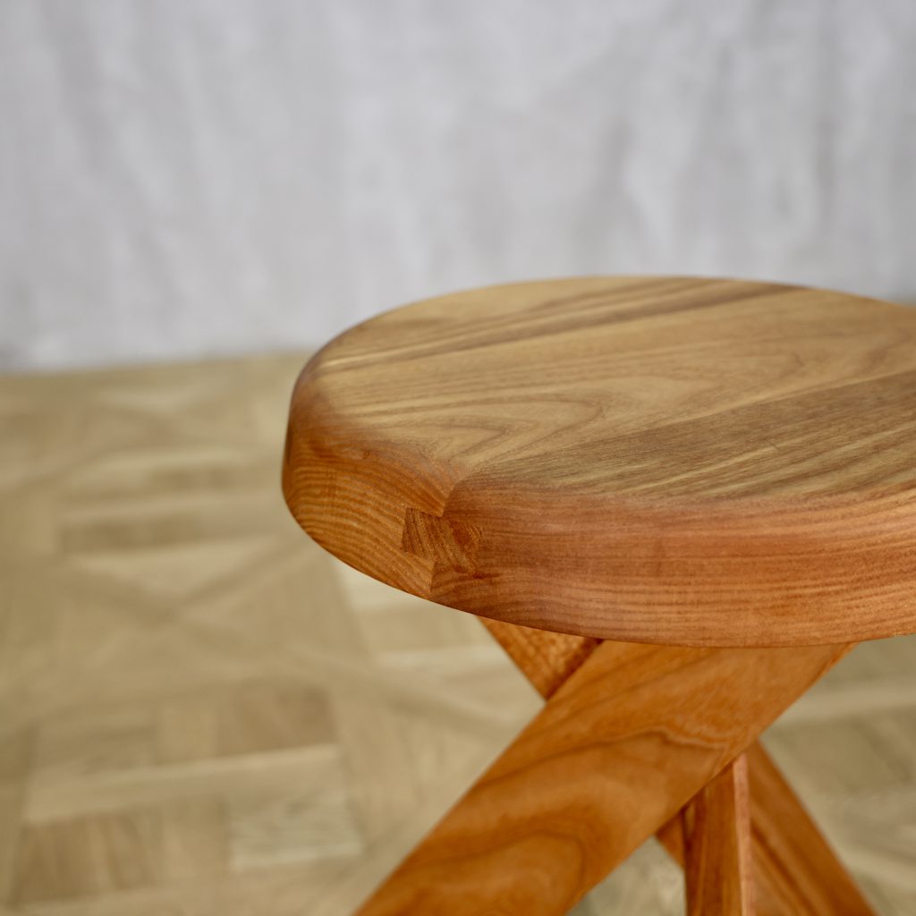 Pierre Chapo S31 Stool Elm - MOTO FURNITURE 北欧家具 ウェグナー