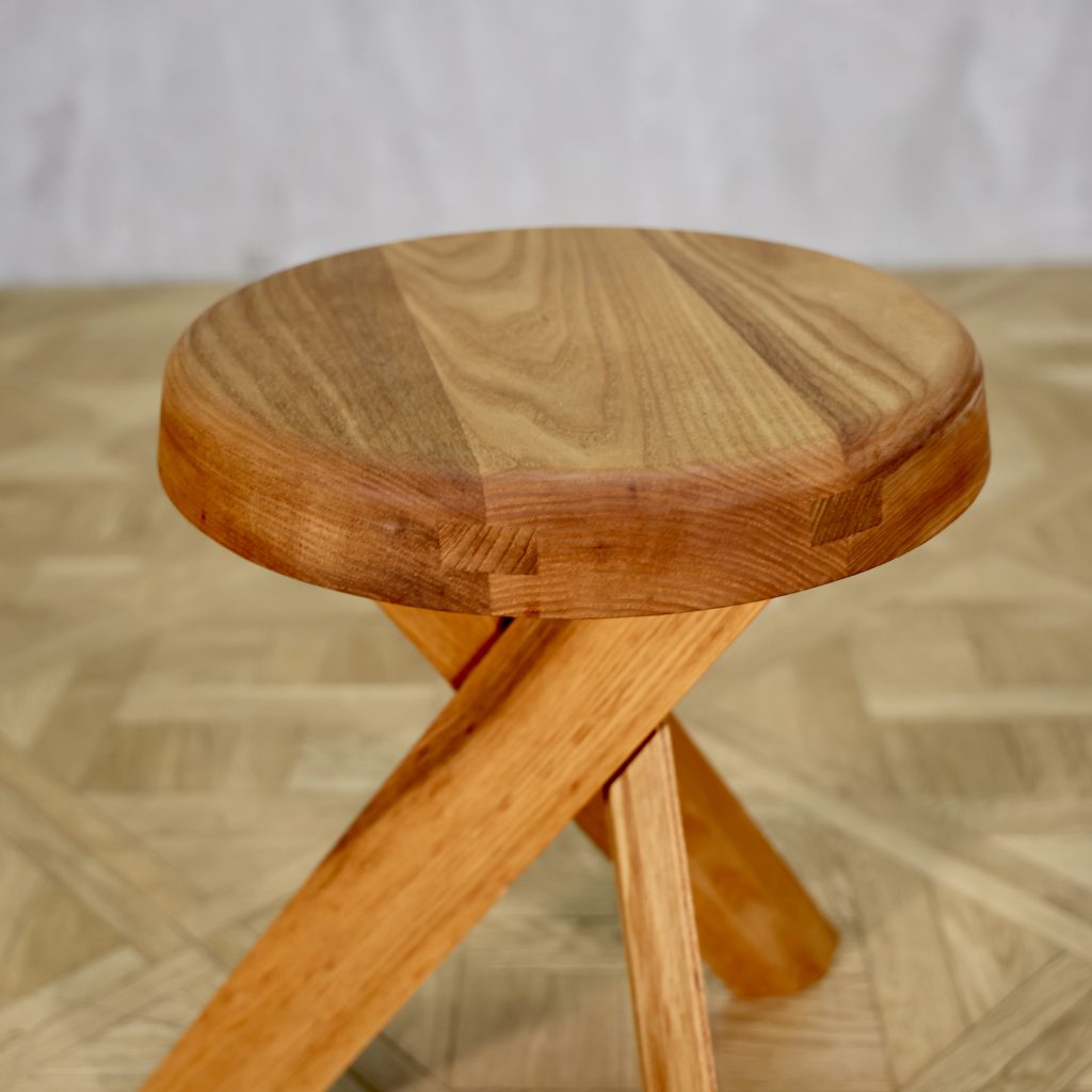 Pierre Chapo S31 Stool Elm - MOTO FURNITURE 北欧家具 ウェグナー