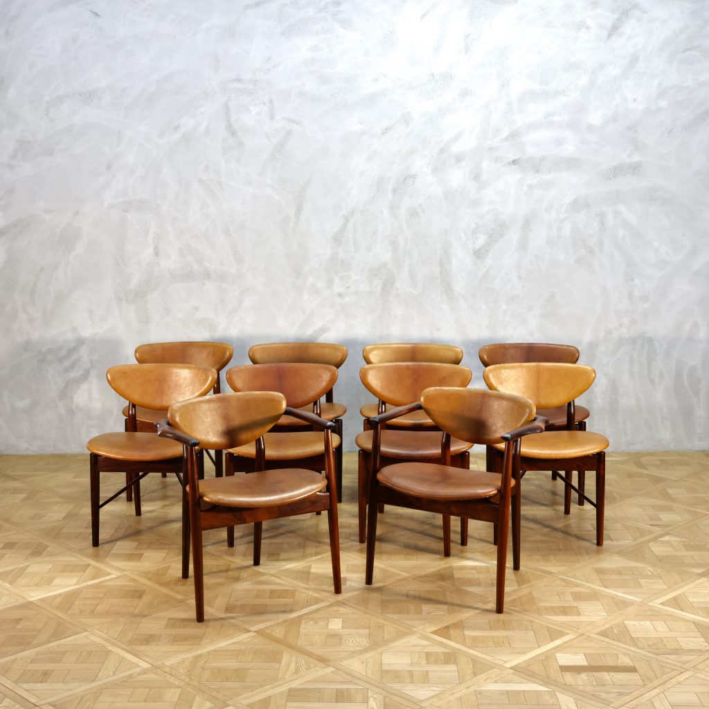Finn Juhl NV55 Rosewood - MOTO FURNITURE 北欧家具 ウェグナー