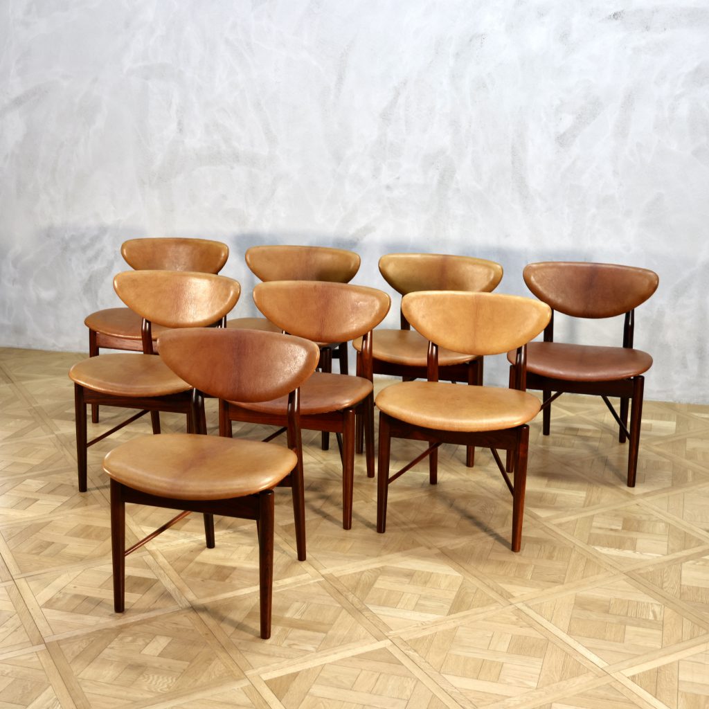 Finn Juhl NV55 Rosewood - MOTO FURNITURE 北欧家具 ウェグナー