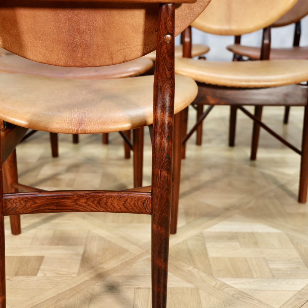 Finn Juhl NV55 Rosewood - MOTO FURNITURE 北欧家具 ウェグナー
