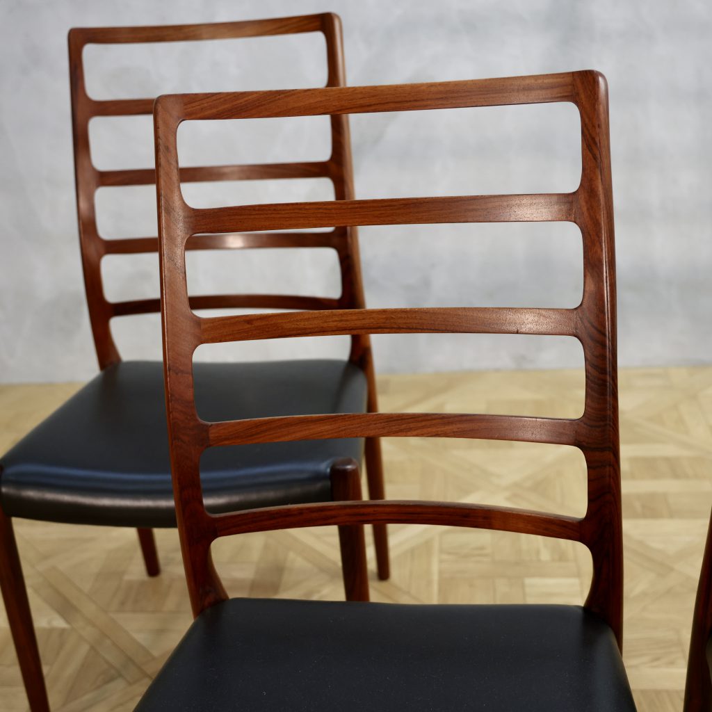 Niels Otto Moller Model 82 Rosewood - MOTO FURNITURE 北欧家具