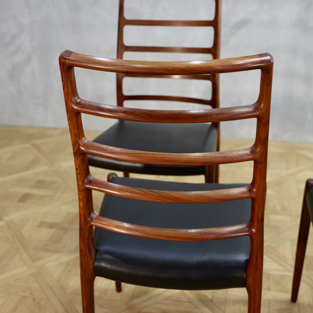 Niels Otto Moller Model 82 Rosewood - MOTO FURNITURE 北欧家具