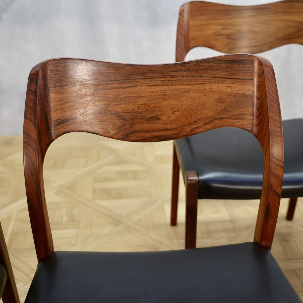 Niels Otto Moller Model 71 Chair Rosewood - MOTO FURNITURE 北欧