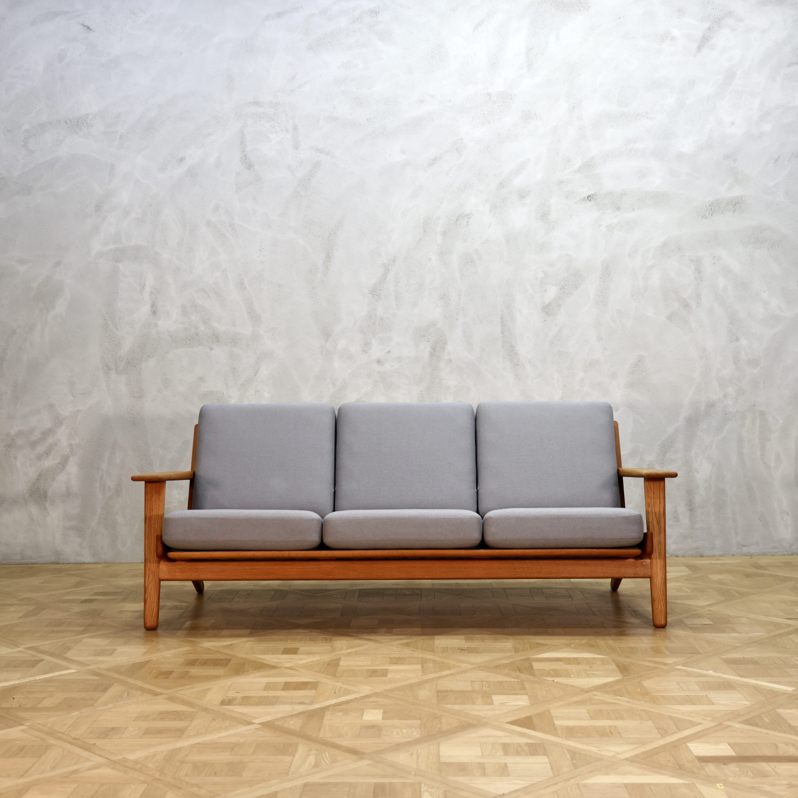Hans J. Wegner GE290 Sofa Oak - MOTO FURNITURE 北欧家具 ウェグナー