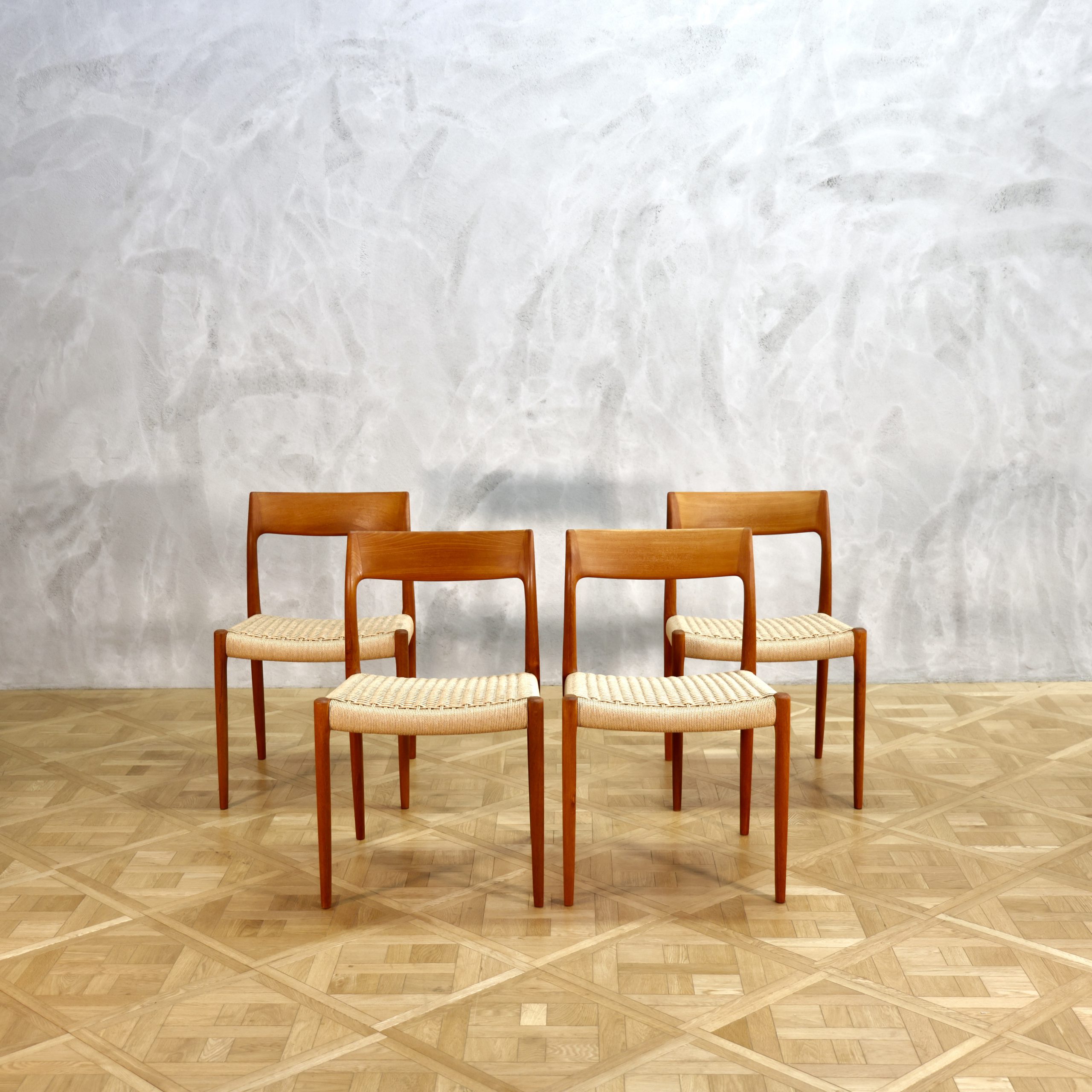 Niels Otto Moller Model 77 Chair Teak - MOTO FURNITURE 北欧家具