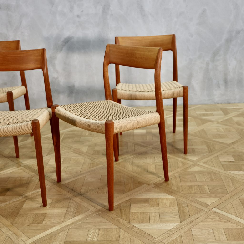 Niels Otto Moller Model 77 Chair Teak - MOTO FURNITURE 北欧家具