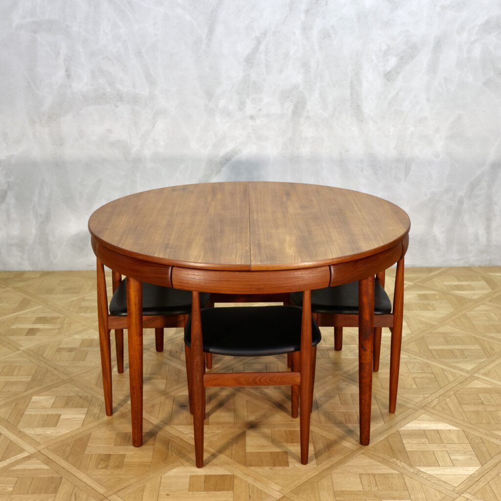 Hans Olsen Table & Chair Set - MOTO FURNITURE 北欧家具 ウェグナー