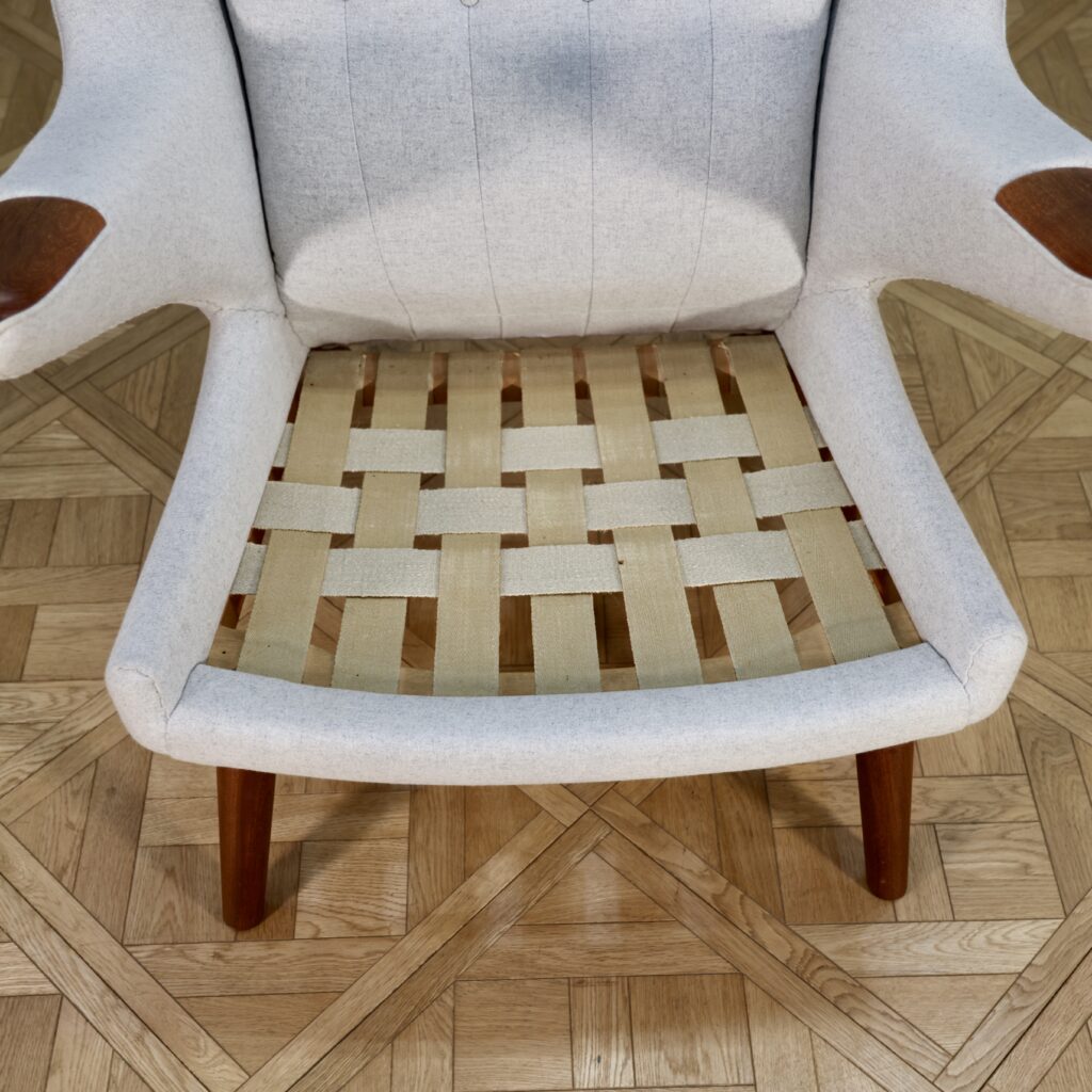 【愛品館市原店】フランスベッド鎌倉彫座卓【愛市IWK】 Hans J. Wegner AP19 Bear Chair Teak - MOTO FURNITURE 北欧家具