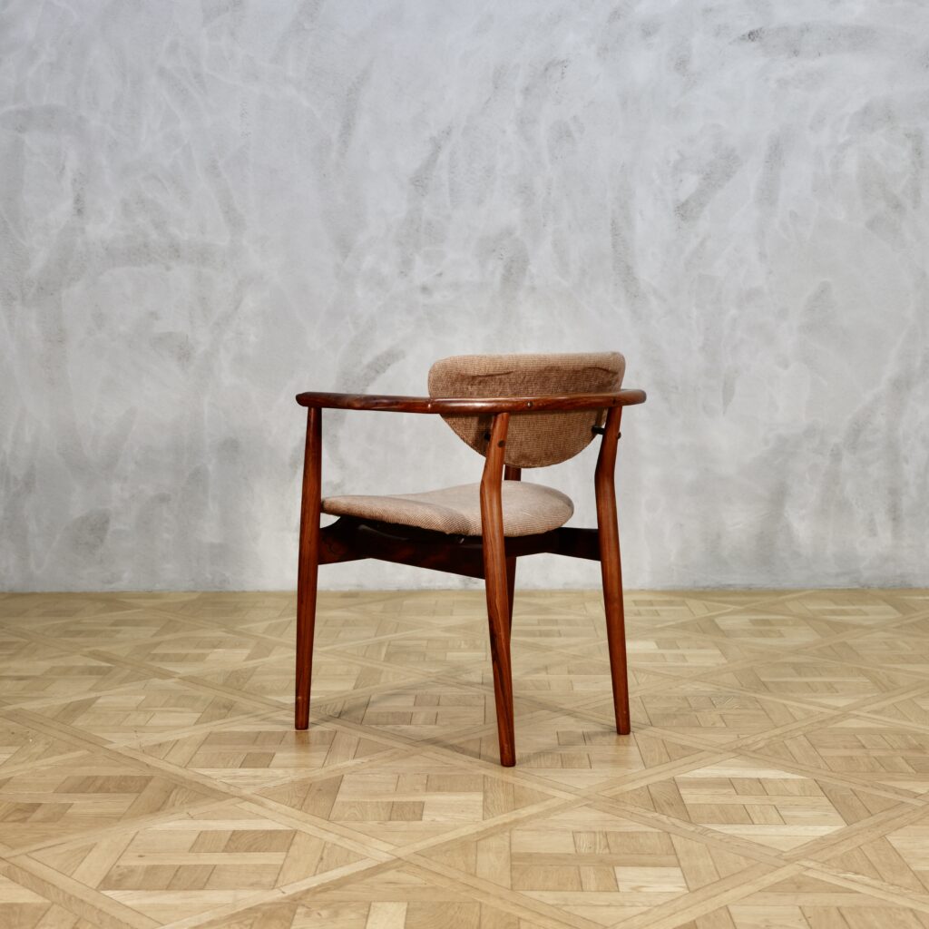 T*f様 ビンテージ シングルフィン ウッドコア Finn Juhl NV55 Arm Chair Rosewood - MOTO FURNITURE 北欧家具