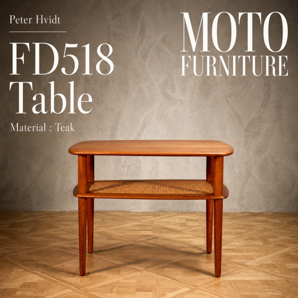 Peter Hvidt and Orla Molgaard FD518 Table - MOTO FURNITURE 北欧