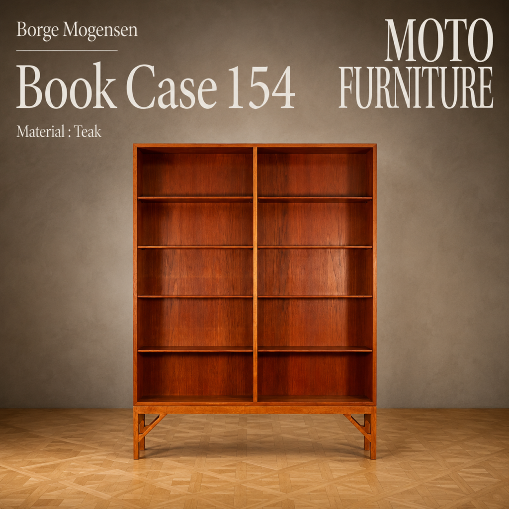 Borge Mogensen Book Case 154 Teak - MOTO FURNITURE 北欧家具