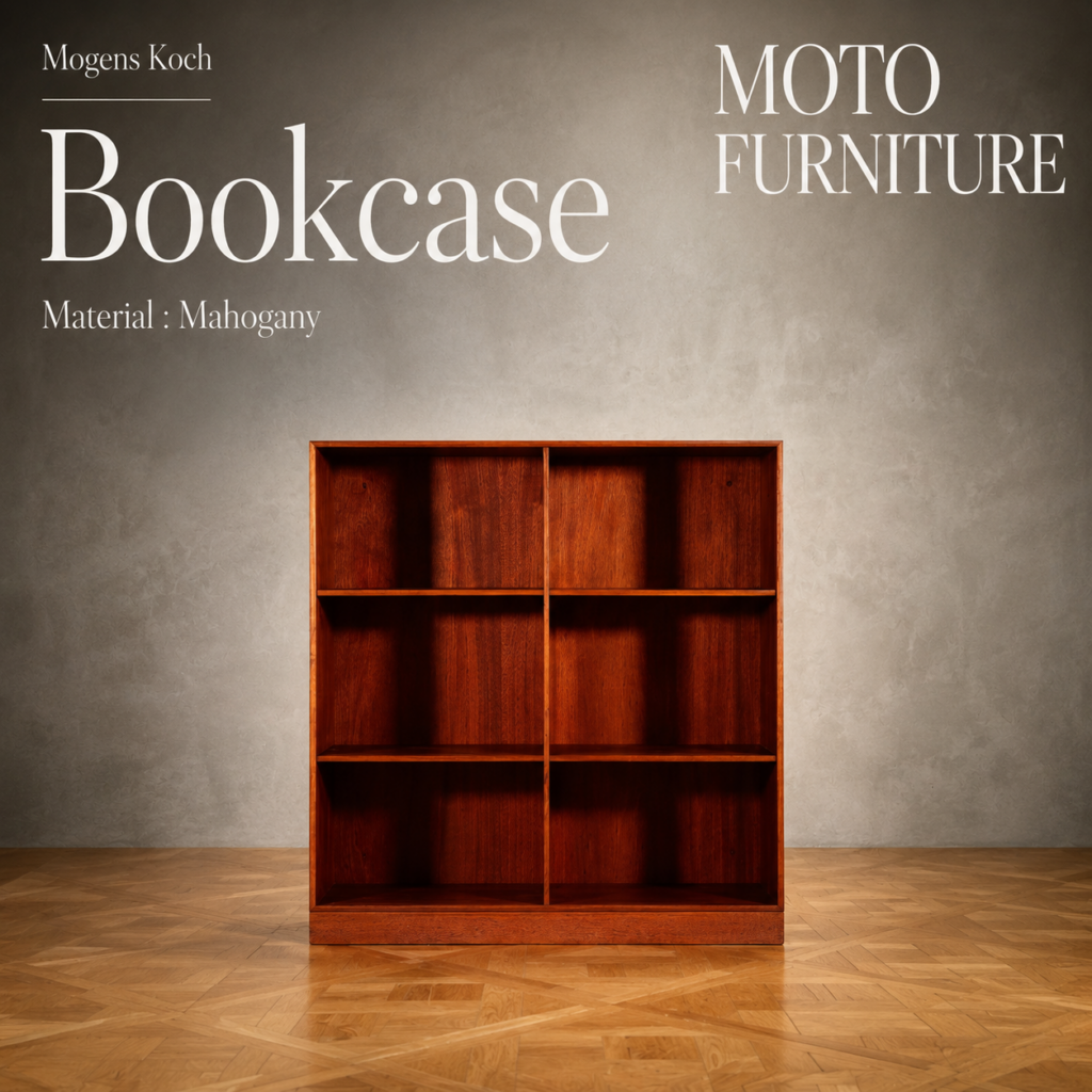 Mogens Koch Bookcase Mahogany - MOTO FURNITURE 北欧家具 ウェグナー