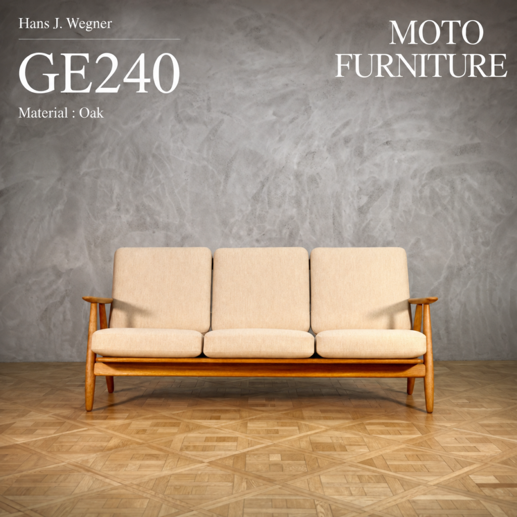 Hans J. Wegner GE240 Oak - MOTO FURNITURE 北欧家具 ウェグナー