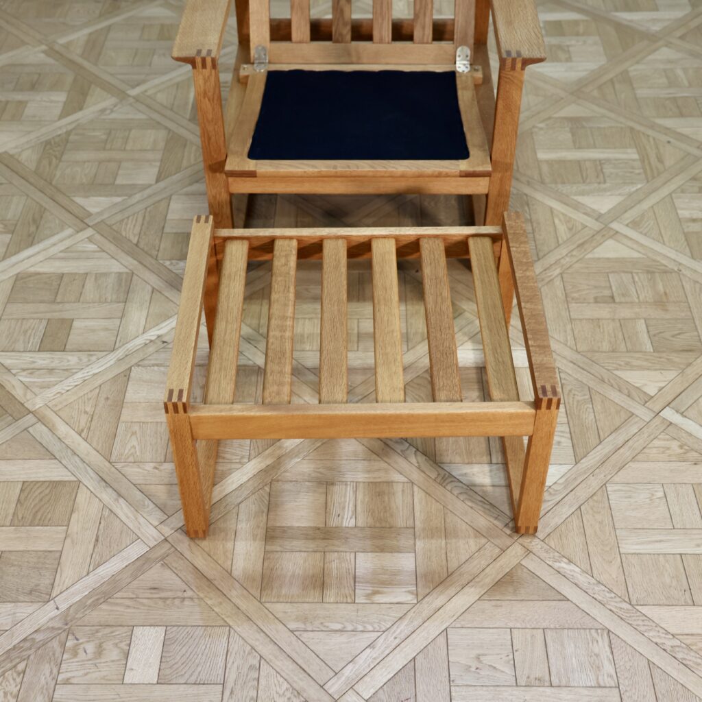 Borge Mogensen Model 2254 with Ottoman Oak - MOTO FURNITURE 北欧