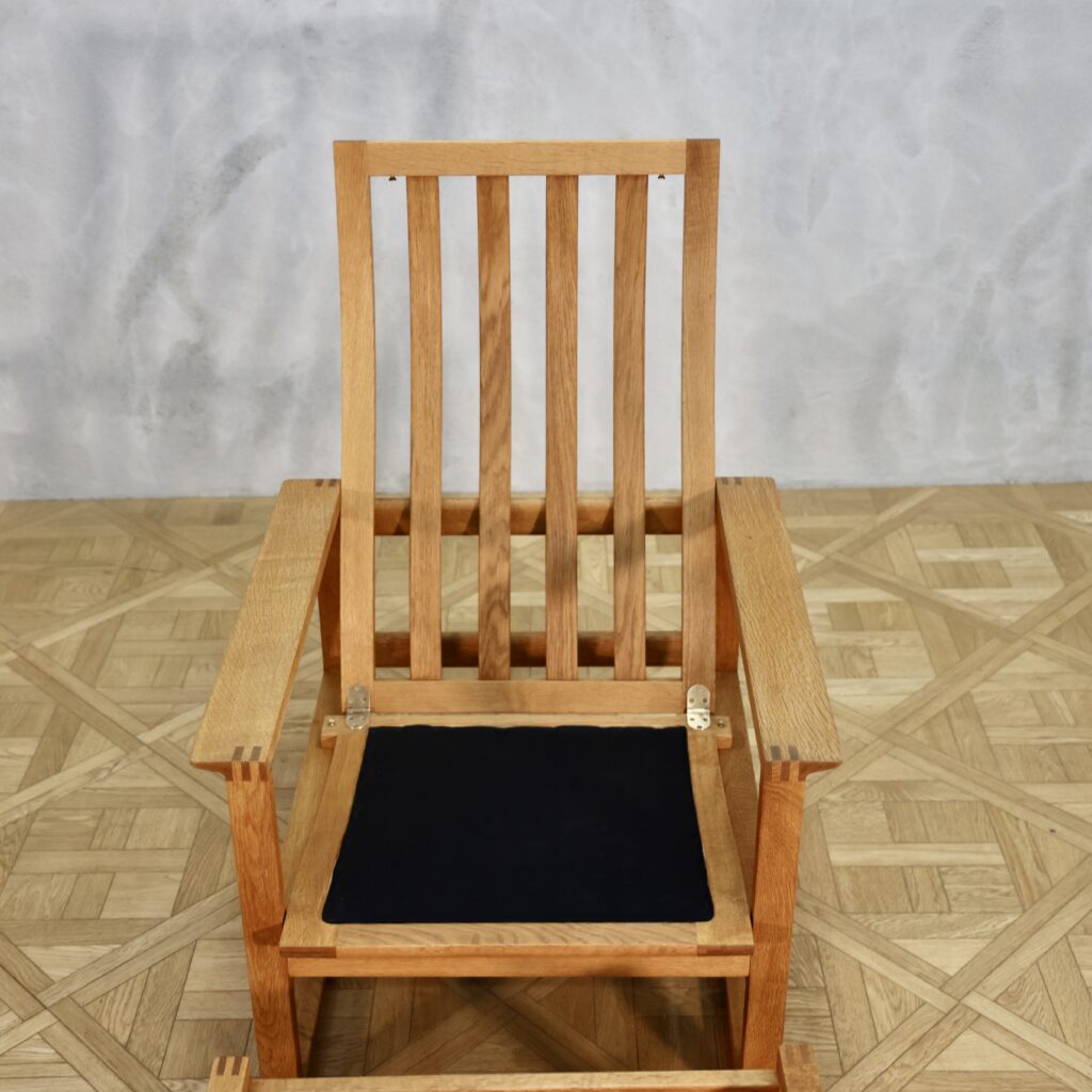 Borge Mogensen Model 2254 with Ottoman Oak - MOTO FURNITURE 北欧